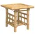 Produktbild 5 för Sidobord 45x45x45 cm bambu