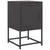 Produktbild 6 för Sängbord 2 st svart 36x39x60,5 cm stål