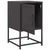 Produktbild 10 för Sängbord 2 st svart 36x39x60,5 cm stål