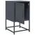 Produktbild 10 för Sängbord 2 st antracit 36x39x60,5 cm stål