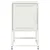 Produktbild 6 för Sängbord vit 36x39x60,5 cm stål