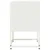 Produktbild 7 för Sängbord vit 36x39x60,5 cm stål
