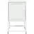 Produktbild 5 för Sängbord 2 st vit 36x39x60,5 cm stål