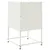 Produktbild 8 för Sängbord 2 st vit 36x39x60,5 cm stål