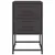 Produktbild 5 för Sängbord 2 st svart 36x39x60,5 cm stål
