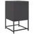 Produktbild 8 för Sängbord 2 st svart 36x39x60,5 cm stål