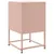 Produktbild 8 för Sängbord 2 st rosa 36x39x60,5 cm stål