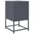 Produktbild 8 för Sängbord 2 st antracit 36x39x60,5 cm stål
