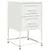 Produktbild 2 för Sängbord vit 36x39x60,5 cm stål