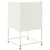 Produktbild 8 för Sängbord vit 36x39x60,5 cm stål
