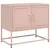 Produktbild 2 för TV-skåp rosa 68,5x39x60,5 cm stål