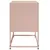 Produktbild 7 för TV-skåp rosa 68,5x39x60,5 cm stål