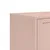 Produktbild 10 för TV-skåp rosa 68,5x39x60,5 cm stål
