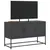 Produktbild 4 för TV-skåp svart 100,5x39x60,5 cm stål