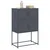 Produktbild 4 för Skänk antracit 68,5x38,5x107 cm stål