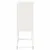 Produktbild 7 för Skänk vit 68,5x38,5x107 cm stål