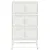 Produktbild 6 för Skänk vit 68,5x38,5x123,5 cm stål
