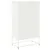 Produktbild 8 för Skänk vit 68,5x38,5x123,5 cm stål