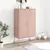 Produktbild 3 för Högskåp rosa 68,5x38,5x123,5 cm ståls