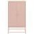 Produktbild 6 för Högskåp rosa 68,5x38,5x123,5 cm ståls