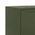 Produktbild 10 för Högskåp olivgrön 68,5x38,5x123,5 cm stål