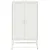 Produktbild 6 för Högskåp vit 68,5x38,5x123,5 cm stål