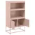 Produktbild 9 för Högskåp rosa 68,5x38,5x123,5 cm ståls