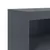 Produktbild 10 för Högskåp antracit 68,5x38,5x123,5 cm stål