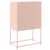 Produktbild 8 för Högskåp rosa 68,5x38,5x107 cm stål