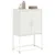 Produktbild 4 för Högskåp vit 68,5x38,5x107 cm stål