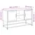 Produktbild 12 för TV-skåp rosa 100,5x39x60,5 cm stål