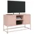 Produktbild 4 för TV-skåp rosa 100,5x39x60,5 cm stål