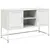 Produktbild 2 för TV-skåp vit 100,5x39x60,5 cm stål