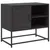 Produktbild 2 för TV-skåp svart 68x39x60,5 cm stål