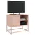 Produktbild 5 för TV-skåp rosa 68x39x60,5 cm stål