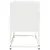 Produktbild 7 för TV-skåp vit 68x39x60,5 cm stål