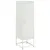 Produktbild 2 för Högskåp vit 36x39x123 cm stål