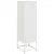 Produktbild 8 för Högskåp vit 36x39x123 cm stål