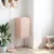 Produktbild 3 för Högskåp rosa 36x39x107 cm stål