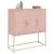 Produktbild 5 för Högskåp rosa 100,5x39x107 cm stål
