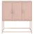 Produktbild 6 för Högskåp rosa 100,5x39x107 cm stål