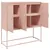 Produktbild 10 för Högskåp rosa 100,5x39x107 cm stål