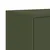 Produktbild 12 för Högskåp olivgrön 100,5x39x107 cm stål