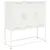 Produktbild 2 för Högskåp vit 100,5x39x107 cm stål