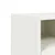 Produktbild 10 för TV-skåp vit 100,5x39x60,5 cm stål