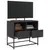 Produktbild 4 för TV-skåp svart 68x39x60,5 cm stål