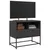 Produktbild 5 för TV-skåp svart 68x39x60,5 cm stål
