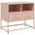 Produktbild 2 för TV-skåp rosa 68x39x60,5 cm stål