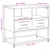 Produktbild 12 för TV-skåp rosa 68x39x60,5 cm stål