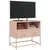 Produktbild 5 för TV-skåp rosa 68x39x60,5 cm stål